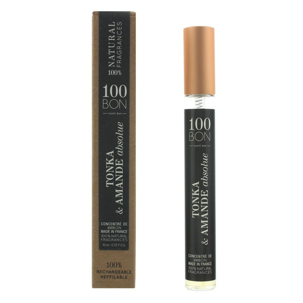 100 Bon Tonka & Amande Absolue Concentré Refillable Eau De Parfum Spray 10ml - Lookincredible100 Bon3760263373354