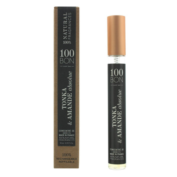 100 Bon Tonka & Amande Absolue Concentré Refillable Eau De Parfum Spray 10ml - Lookincredible100 Bon3760263373354