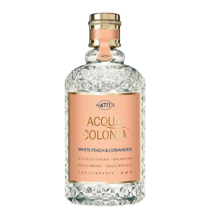 4711 Acqua Colonia White Peach & Coriander Eau De Cologne Spray 50ml - Lookincredible47114011700745364