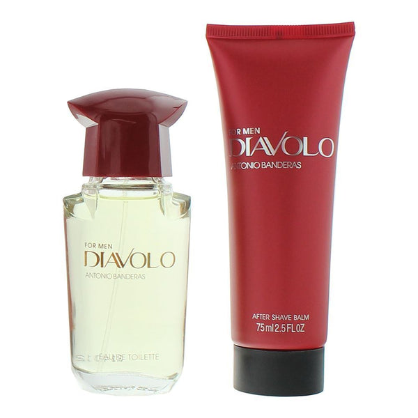 Antonio Banderas Diavolo Gift Set EDT 50ml + Aftershave Balm 75ml - LookincredibleAntonio Banderas8411061044995