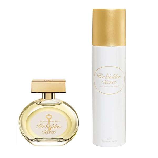 Antonio Banderas Her Golden Secret Gift Set EDT 80ml + Deodorant Spray 150ml - LookincredibleAntonio Banderas8411061045305