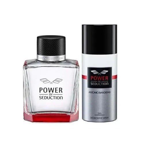 Antonio Banderas Power Of Seduction Gift Set EDT 100ml + Deodorant Spray 150ml - LookincredibleAntonio Banderas8411061045237