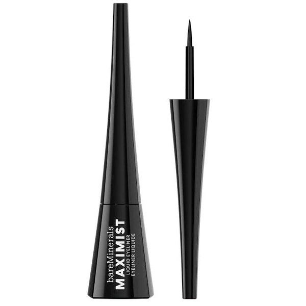 bareMinerals Maximist Maximum Black Liquid Eyeliner 3ml - LookincredibleBareMinerals194248029777