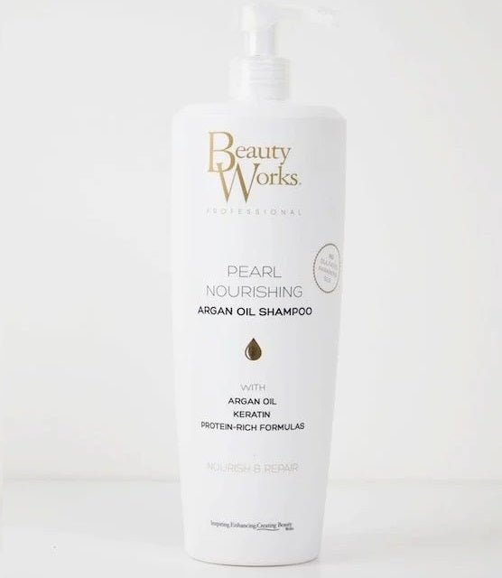 Beauty Works Pearl Nourishing Shampoo No Sulfates SLS 1 Litre - LookincredibleBeauty Works5055629124830