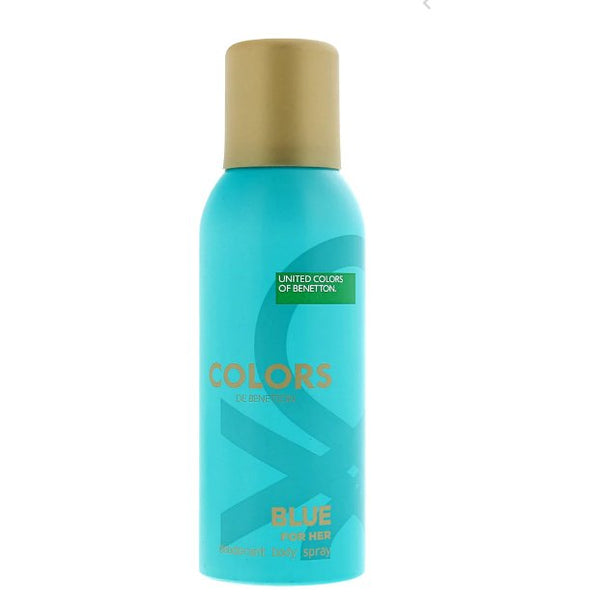 Benetton Colors De Benetton Blue Deodorant Spray 150ml - LookincredibleBenetton8433982011535