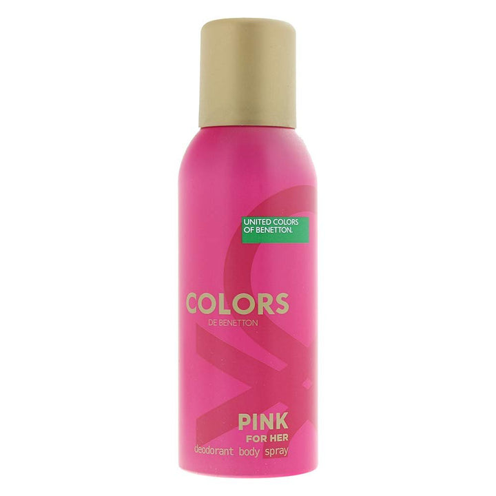 Benetton Colours De Benetton Pink Deodorant Spray 150ml - LookincredibleBenetton8433982003721