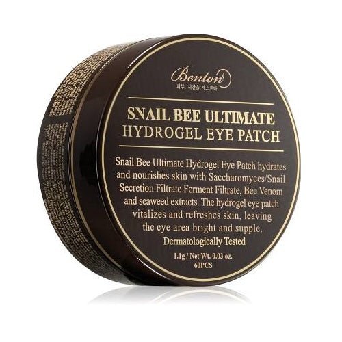 Benton Snail Bee Ultimate Hydrogel Eye Patch 60pc - LookincredibleBenton8809566990440