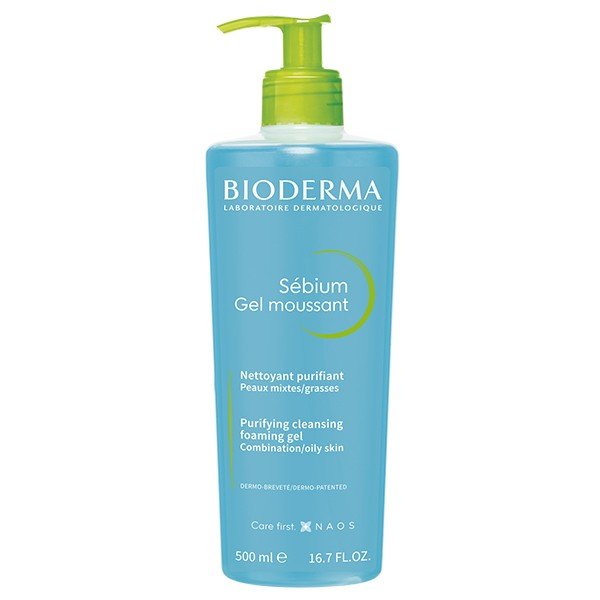 Bioderma Sebium Purifying Cleansing Foaming Gel 500ml - LookincredibleBioderma3401399277092