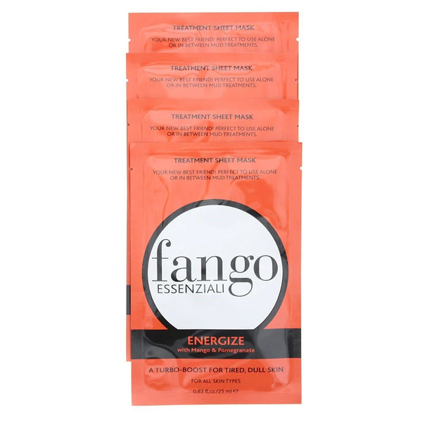 Borghese Fango Essenziali Energise Treatment Sheet Mask 4 x 25ml - LookincredibleBorghese Fango739581128239