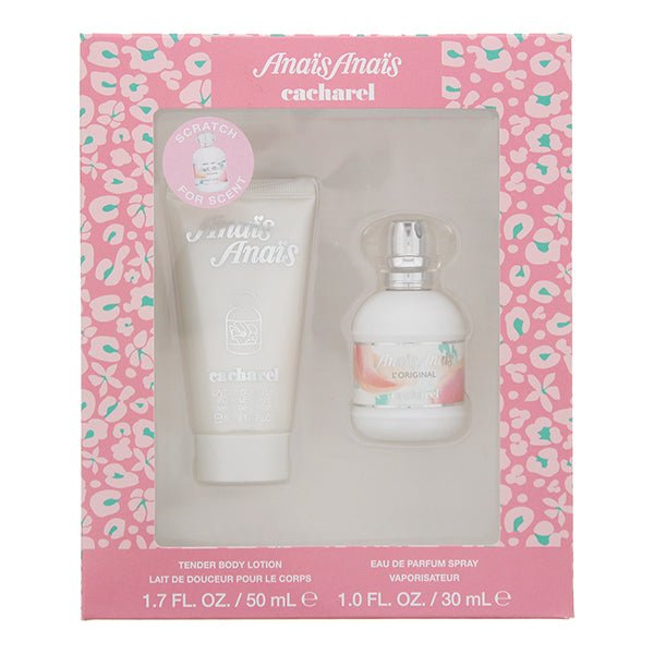 Cacharel Anaïs Anaïs Gift Set 30ml EDT + 50ml Body Lotion - LookincredibleCacharel608940582312