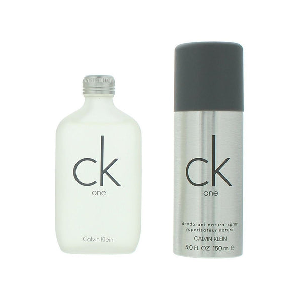 Calvin Klein Ck One Gift Set EDT 100ml + Deodorant Spray 150ml - LookincredibleCalvin Klein3616304104671