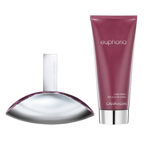 Calvin Klein Euphoria Gift Set EDP 100ml + Body Lotion 100ml - LookincredibleCalvin Klein3616304678424