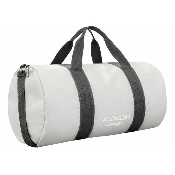 Calvin Klein Light Grey Barrel Gym/Weekender Bag - LookincredibleCalvin Klein3614229265675