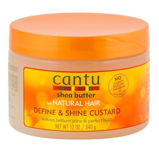 Cantu Shea Butter For Natural Hair Define & Shine Custard - LookincredibleCantu817513010125