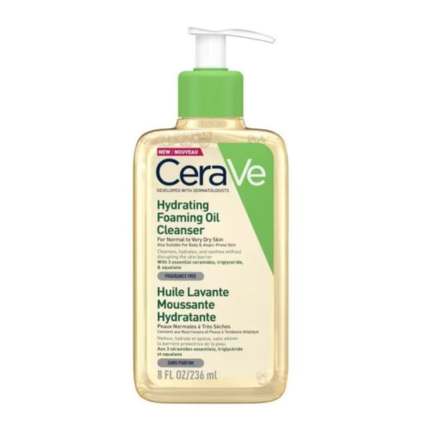 CeraVe Foaming Cleanser for Very Dry Skin 236ml - LookincredibleCeraVe3337875773430