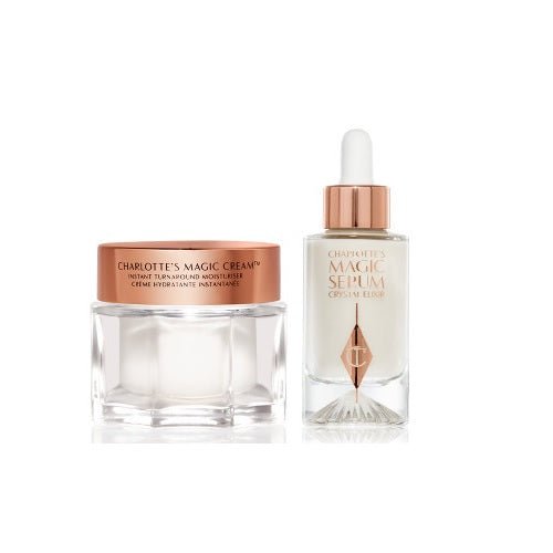 Charlotte Tilbury Magic Spf 15 Moisturising Cream 50ml + Magic Serum Crystal Elixir 1ml - LookincredibleCharlotte Tilbury5060696178259