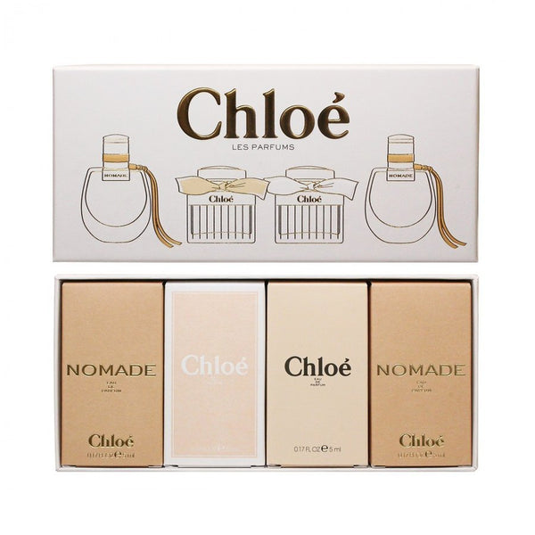 Chloe Gift Set 5ml Chloe EDP + 5ml Chloe EDT + 2 x 5ml Nomade EDP - LookincredibleChloe3616303464752