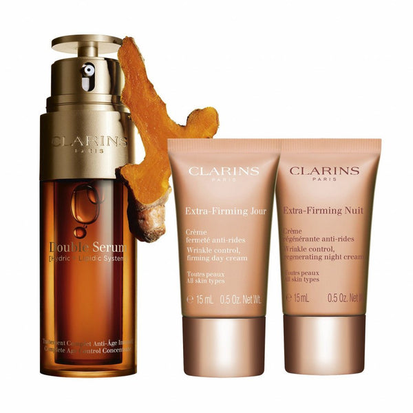 Clarins Double Serum & Extra Firming Cream Set - LookincredibleClarins3380810459401