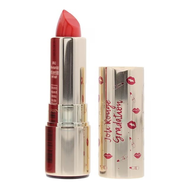 Clarins Joli Rouge Gradation Moisturising Long-Wearing Two-Toned Lipstick 3.5g - 801 Coral - LookincredibleClarins3380810228434