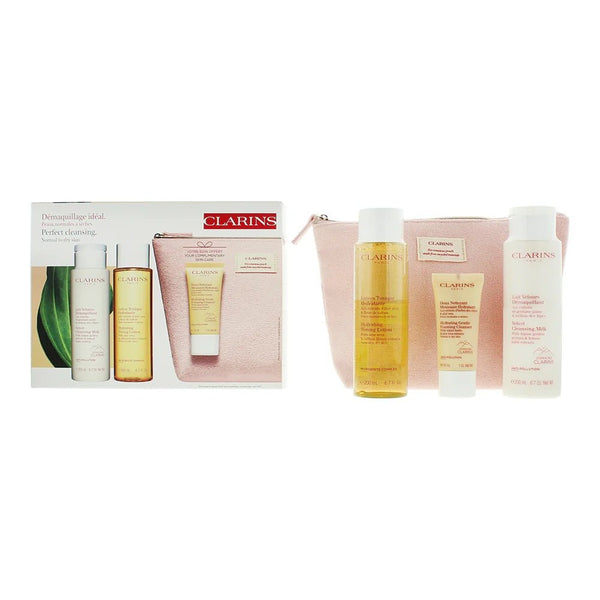 Clarins Perfect Cleansing Normal Skin 4 Piece Gift Set - LookincredibleClarins3666057057977