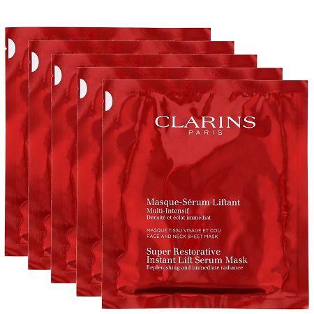 Clarins Super Restorative Instant Lift Serum Mask X5 - LookincredibleClarins3380810171723