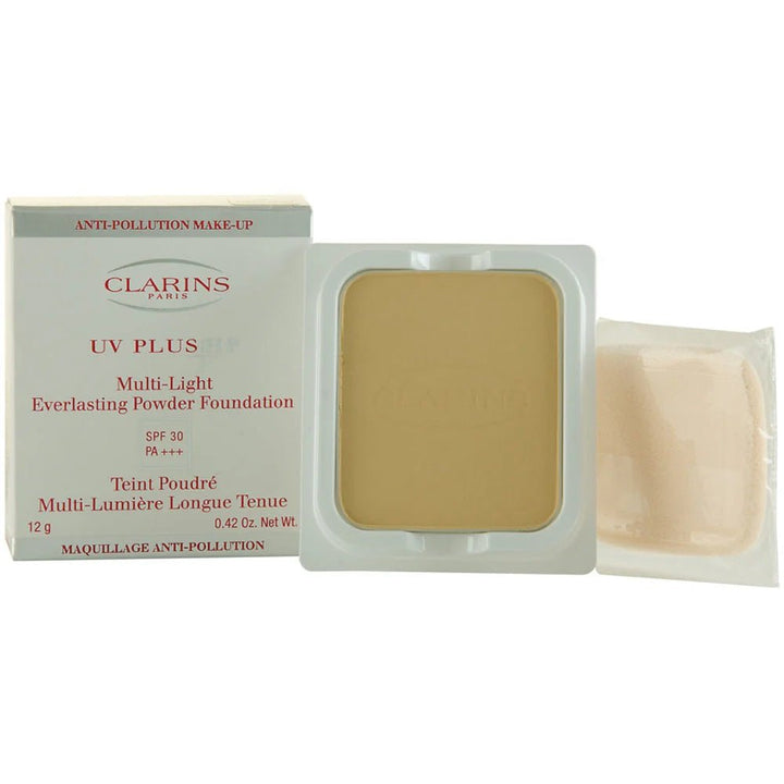 Clarins UV Plus Multi Everlasting SPF 30 Powder Foundation 12g - LookincredibleClarins3380814018314