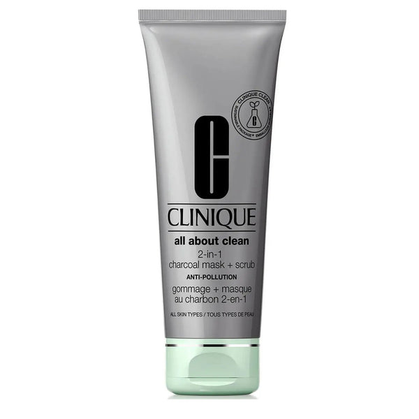 Clinique All About Clean 2 In 1 Charcoal Mask + Scrub 100ml - LookincredibleClinique192333088999