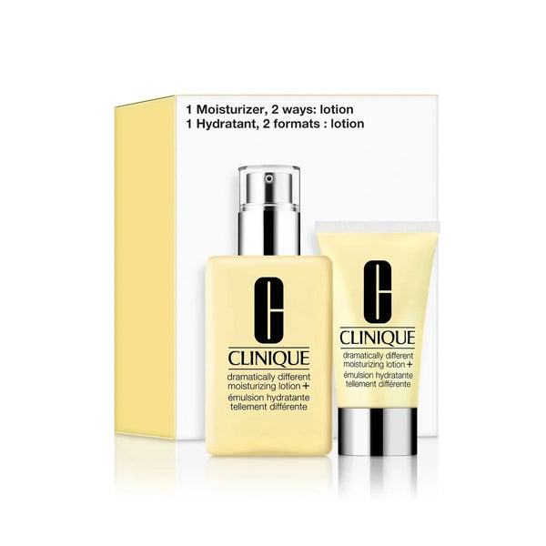 Clinique Dramatically Different Moisturizing Lotion 200ml + 50ml Skincare Set - LookincredibleClinique192333131992