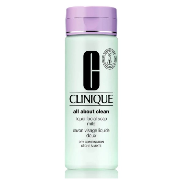 Clinique Liquid Facial Soap Mild 200ml - LookincredibleClinique020714227661