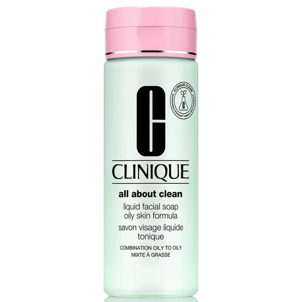 Clinique Liquid Facial Soap Oily Skin Formula 200ml - LookincredibleClinique020714227685