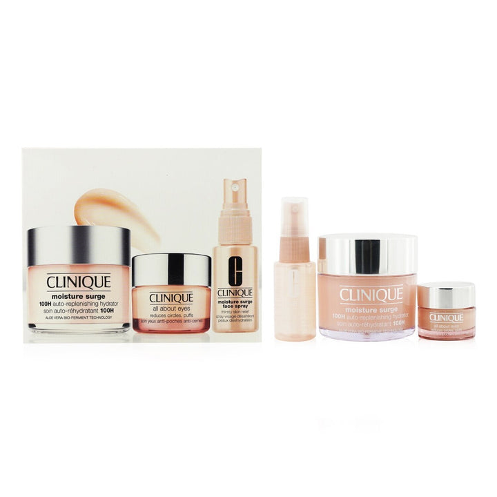 Clinique Moisture Surge Set Extended Thirst Relief 125ml + Facial Spray 30ml + All About Eyes 15ml - LookincredibleClinique3380810431384