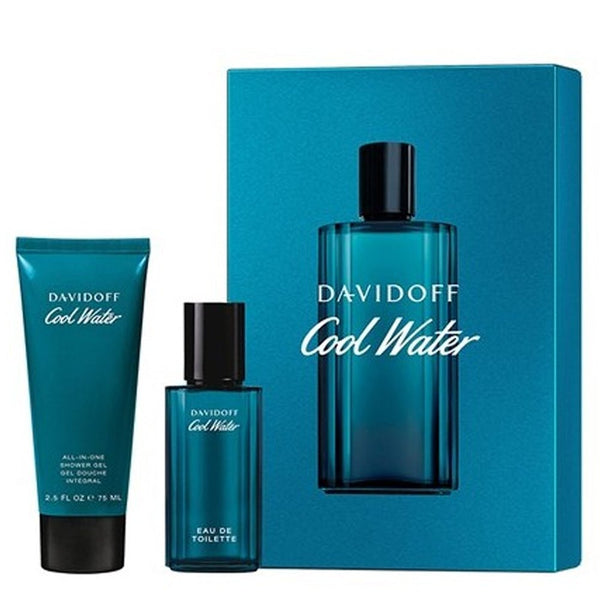 Davidoff Cool Water Men Gift Set 40ml EDT + 75ml Shower Gel - LookincredibleDavidoff3616303806095