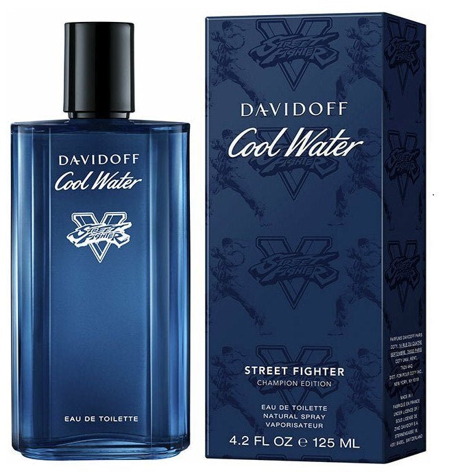 Davidoff Cool Water Street Fighter Champion For Him Eau De Toilette Spray 125ml - LookincredibleDavidoff3616302011827