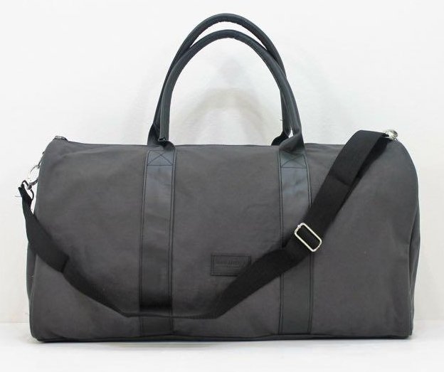 Davidoff Grey & Black Holdall/ Gym/ Duffle/ Weekender Bag - LookincredibleDavidoff3614222234067