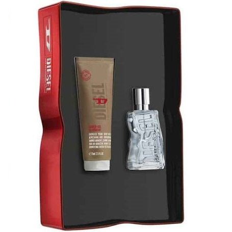 Diesel D By Diesel For Men Gift Set 30ml EDT Spray + 75ml Shower Gel - LookincredibleDiesel3614274078688