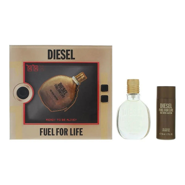 Diesel Fuel For Life Gift Set EDT 30ml + Shower Gel 75ml - LookincredibleDiesel3614272610279