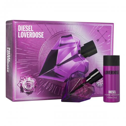 Diesel Loverdose Set 30ml EDP Spray + 50ml Body Lotion - LookincredibleDiesel3614272610217