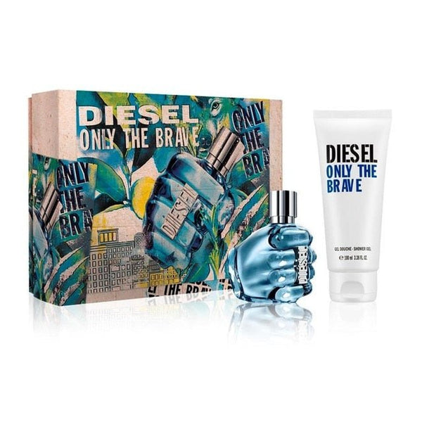 Diesel Only The Brave Gift Set 50ml EDT + 100ml Shower Gel - LookincredibleDiesel3614273223232