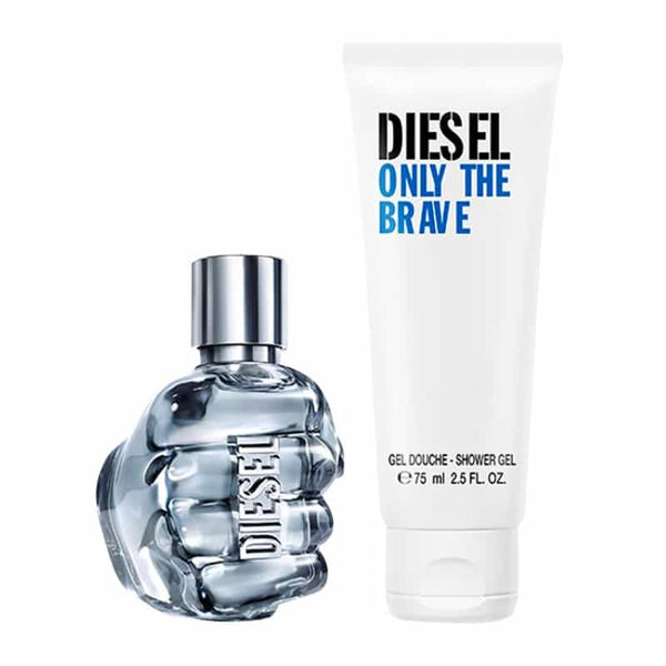 Diesel Only The Brave Gift Set 50ml EDT + 75ml Shower Gel - LookincredibleDiesel3614273842983