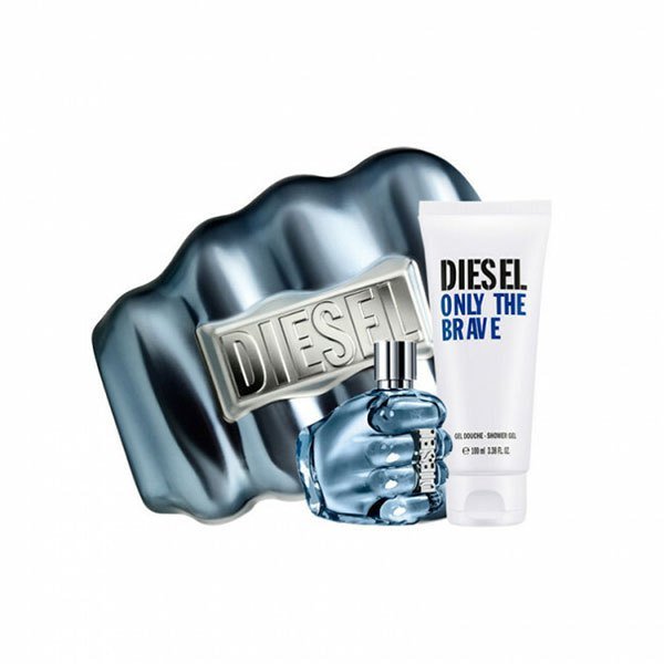 Diesel Only The Brave Gift Set Eau De Parfum 35ml + Shower Gel 75ml - LookincredibleDiesel3614273843096