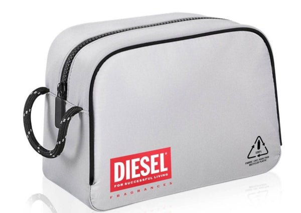 Diesel Signature Logo Wash/ Toiletry Bag - LookincredibleDiesel3614273700788