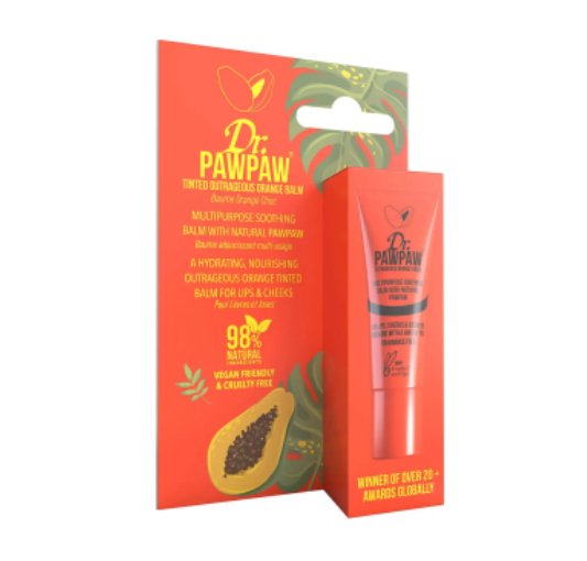 Dr. PAWPAW Tinted Outrageous Orange Balm 10ml - LookincredibleDr. PAWPAW5060372800658