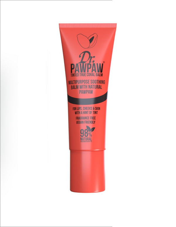 Dr. PAWPAW Tinted True Coral Balm 10ml - LookincredibleDr. PAWPAW5060372805950