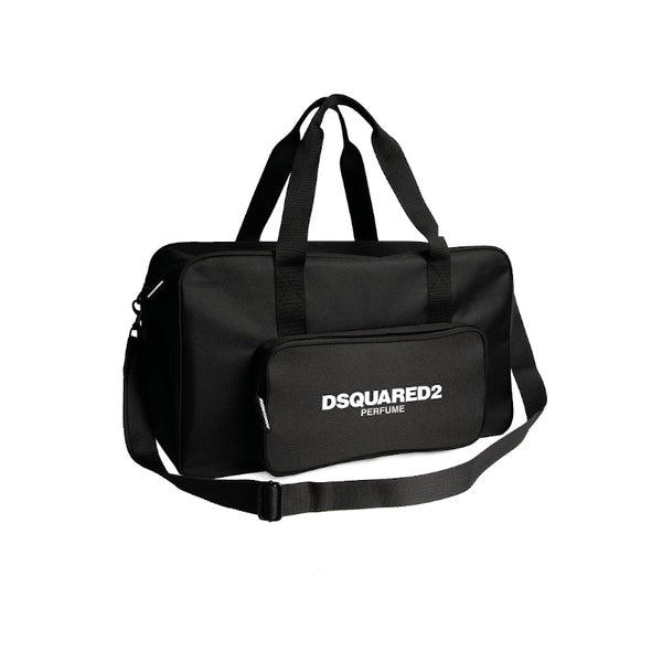 DSQUARED2 Men's Black Duffle/ Overnight/ Travel/ Weekender Bag - LookincredibleDsquared28011003863693