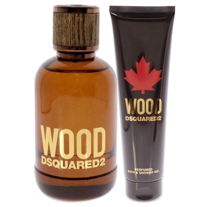 Dsquared2 Wood Gift Set Eau De Toilette 100ml + Shower Gel 150ml - LookincredibleDsquared28011003862726