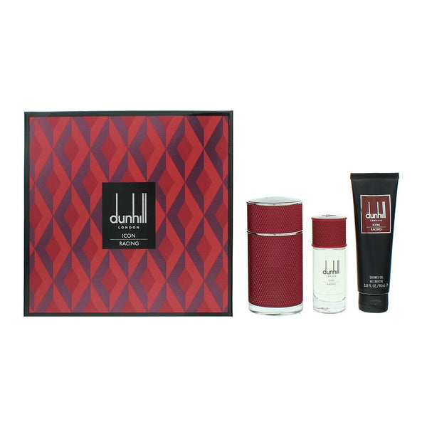 Dunhill Icon Racing Red Gift Set: 100ml EDP + Shower Gel 90ml + 30ml EDP - LookincredibleDunhill85715807052