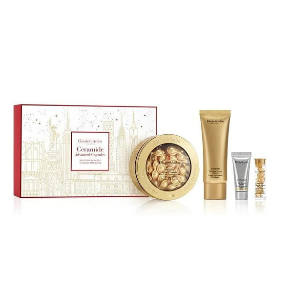 Elizabeth Arden Ceramide Gift Set 60pcs Advanced Ceramide Capsules + 7pcs Advanced Ceramide Eye Serum + 50ml Ceramide Purifying Cream Cleanser + 5ml Superstar Booster - LookincredibleElizabeth Arden85805243982