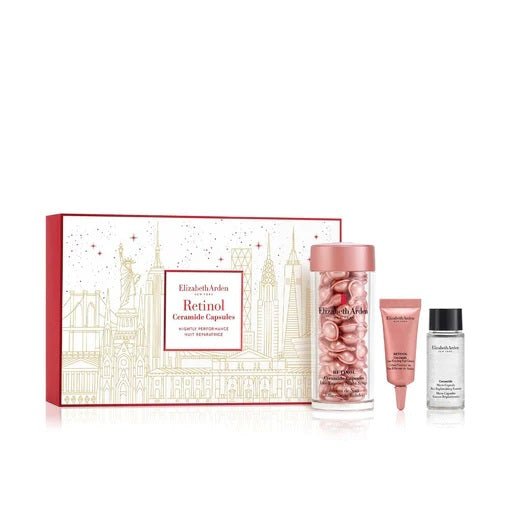 Elizabeth Arden Retinol Gift Set Retinol Ceramide Capsules + Retinol Ceramide Eye Cream 5ml + Ceramide Micro Capsules Essence 10ml - LookincredibleElizabeth Arden85805243975