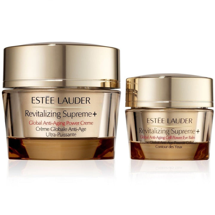 Estée Lauder Glowing All The Way Gift Set Global Anti-Aging Cell Power Cream 50ml + Cell Power Eye Balm 15ml - LookincredibleEstée Lauder887167580015