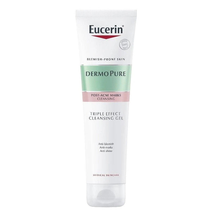 Eucerin DermoPurifyer Oil Control Triple Effect Cleansing Gel 150ml - LookincredibleEucerin4006000028705